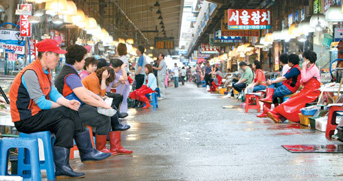 수산시장 이미지