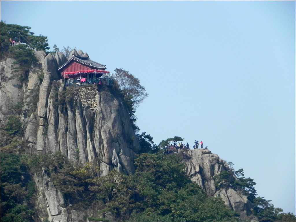 정상 풍경 이미지