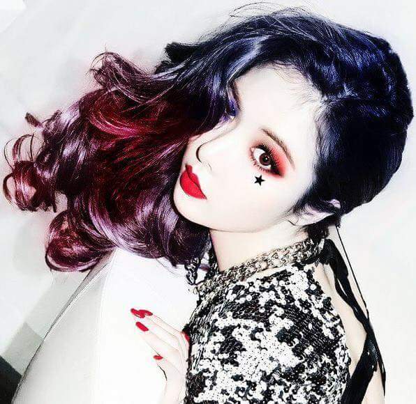 여자 연예인 할리퀸 코스프레 모음.jpg | 인스티즈