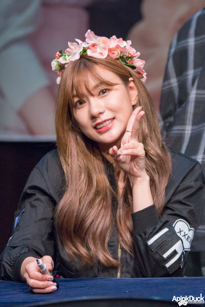 장발이 잘어울리는 에이핑크 오하영.jpgif | 인스티즈