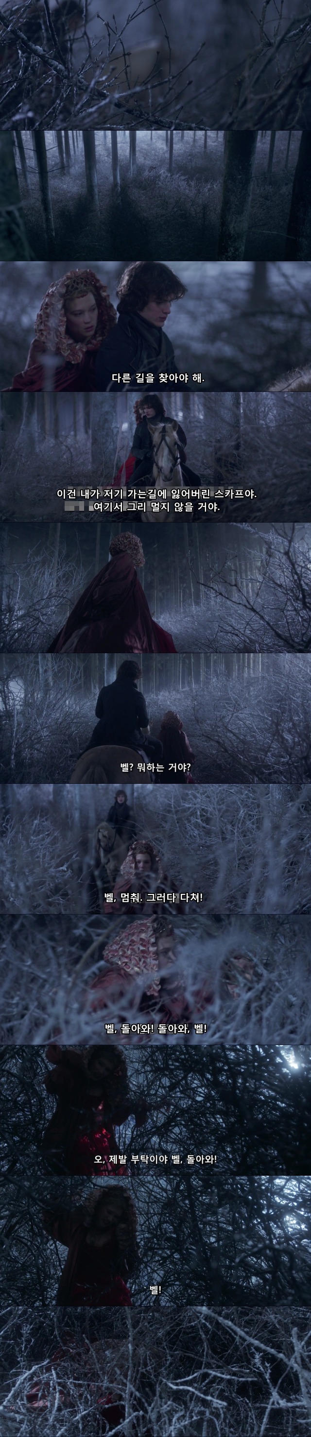 영화"미녀와 야수"(2014) 레아 세이두 / 뱅상 카셀 주연의 프랑스 판타지 로맨스! (9) | 인스티즈