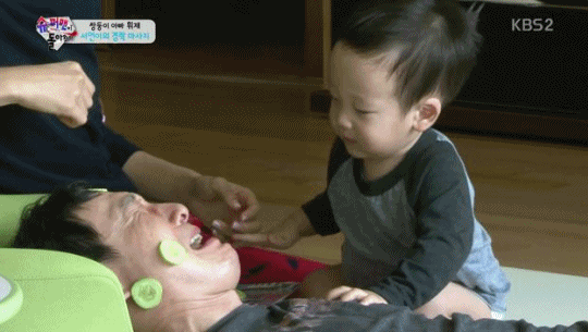 [슈퍼맨이돌아왔다] 이휘재의 변화에 몹시 민감한 서언이ㅋㅋㅋㅋㅋ.JPG | 인스티즈