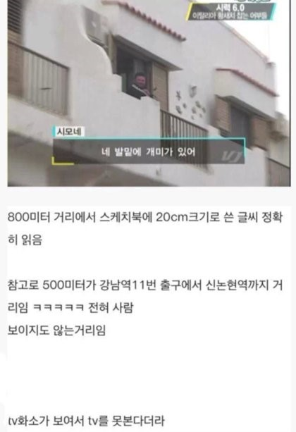 시력 6.0의 세계 | 인스티즈