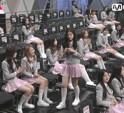 프갤 프로듀스101 정채연 순위 발표 후 표정이 애매한이유 | 인스티즈