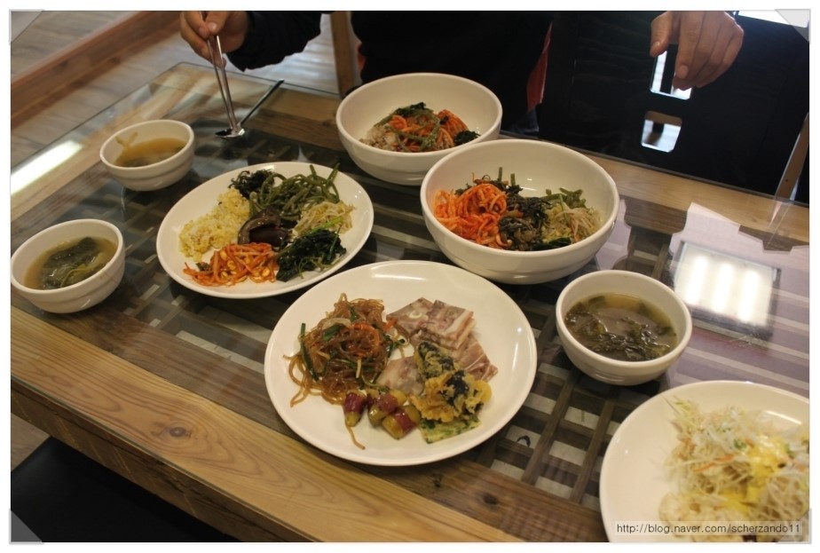 시장보리밥 이미지