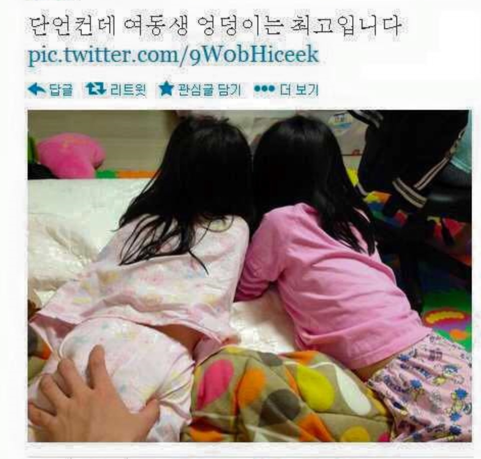 로린이들 강간 합법화하자! 여동생 엉덩이는 짱이랑께 | 인스티즈