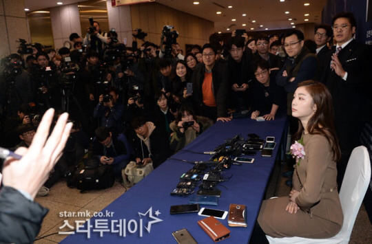 오늘 김연아에게 모인 기자들 | 인스티즈