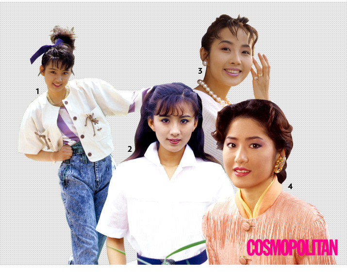 80년대 화장과 패션의 여배우들| | 인스티즈