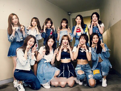 아이오아이 1주년기념짤 | 인스티즈