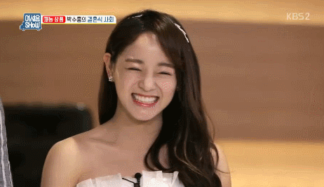 웨딩 드레스 입은 김세정.gif | 인스티즈