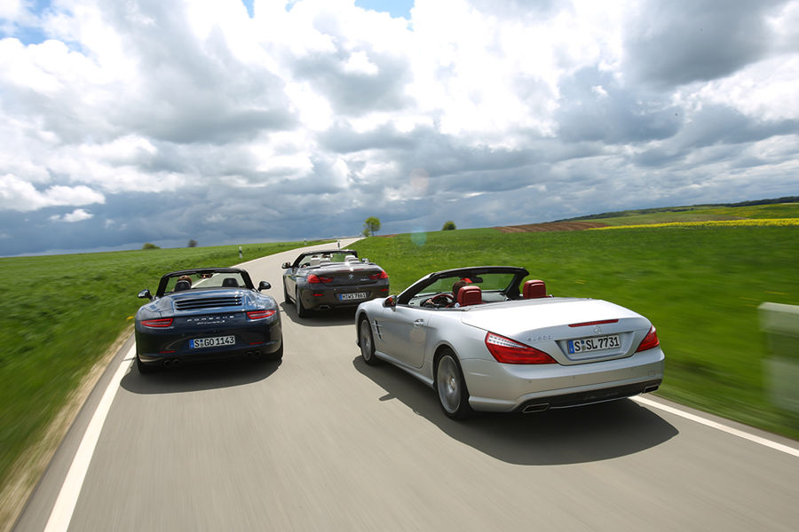 BMW 650i vs 벤츠 SL500 vs 포르쉐 911 카레라 S | 인스티즈