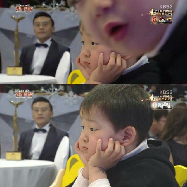 연예대상 관람하는 삼둥이의 태도.jpg | 인스티즈