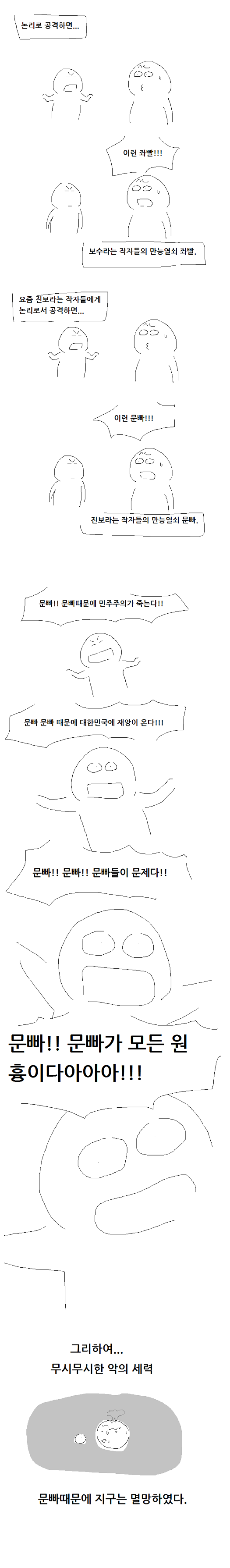 세계를 위협하는 거대악의 조직 문빠 만화 | 인스티즈