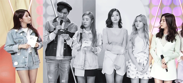 아이컨택하는 마마무 레드벨벳 리더 | 인스티즈