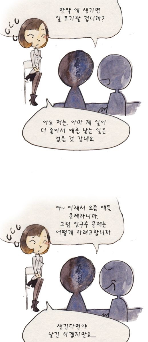 우리나라 면접 수준.. | 인스티즈