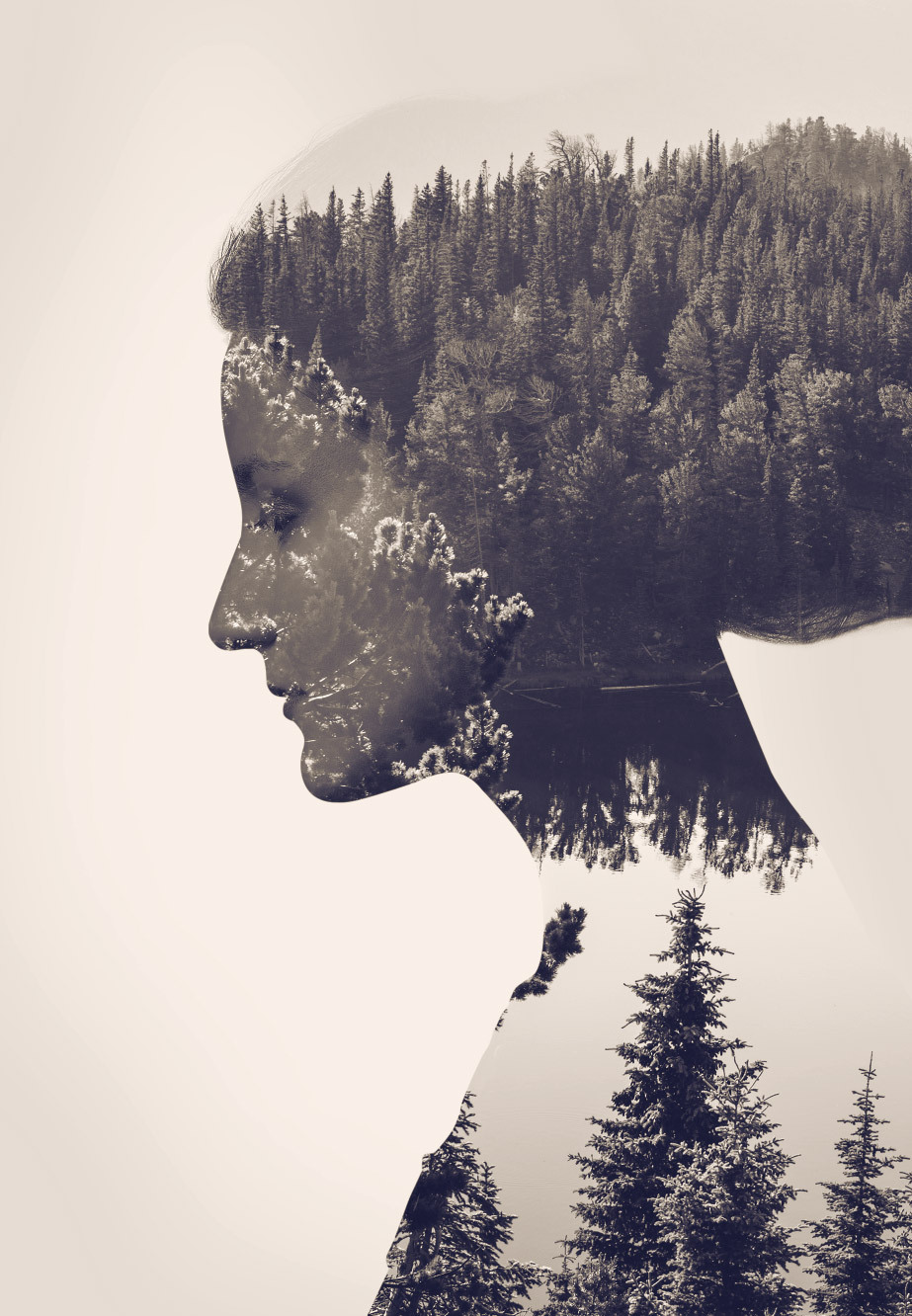 이중노출기법(Double Exposure)으로 촬영한 사진들.jpg | 인스티즈
