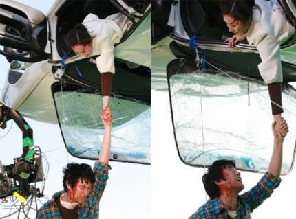 연기 인줄알았는데 실제 부상당했던 장면들 | 인스티즈