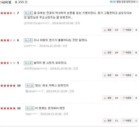 내가 영잘알인지 영알못인지 알고 싶다면 이 영화를 보세요 | 인스티즈