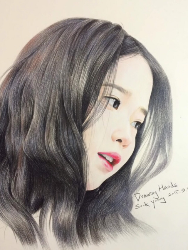 연예인 그림 그리기 (신의 손) | 인스티즈