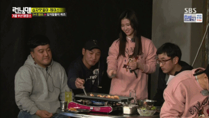 런닝맨 사나.gif | 인스티즈