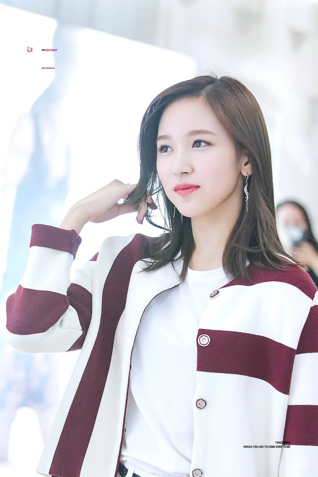 트와이스 미나리 팬아트 by twitter 무릎 | 인스티즈
