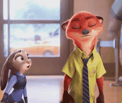 [주토피아X잘못된만남] 멍청한 토끼와 교활한 여우의 만남.gif -03- (망상주의) | 인스티즈