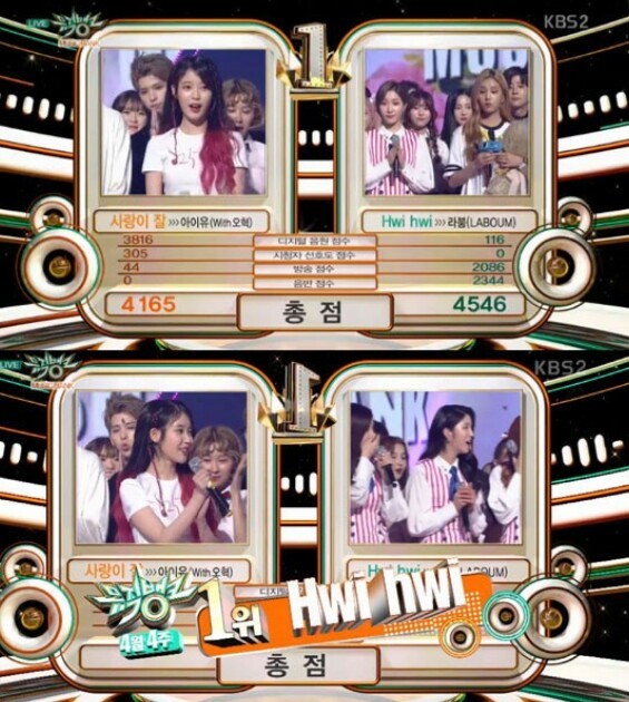 그 와중에 라붐맴버들 축하해준 아이유 | 인스티즈