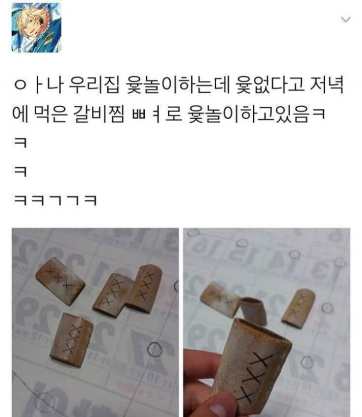 윷놀이를 하고싶은데 윷이 없다..jpg | 인스티즈
