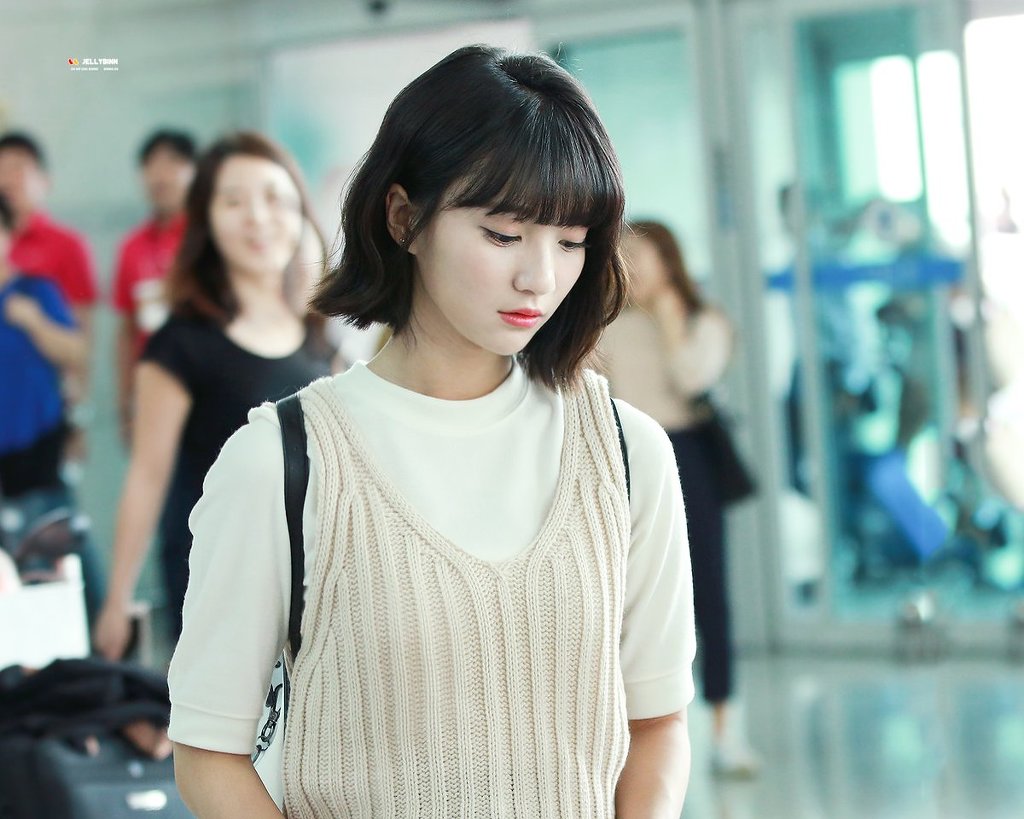 오마이걸 비니 공항사진.jpg | 인스티즈