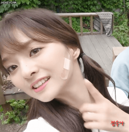 오늘자 프로미스 나인 V앱 소소한 다이어리#15 이나경&이새롬.GIF | 인스티즈