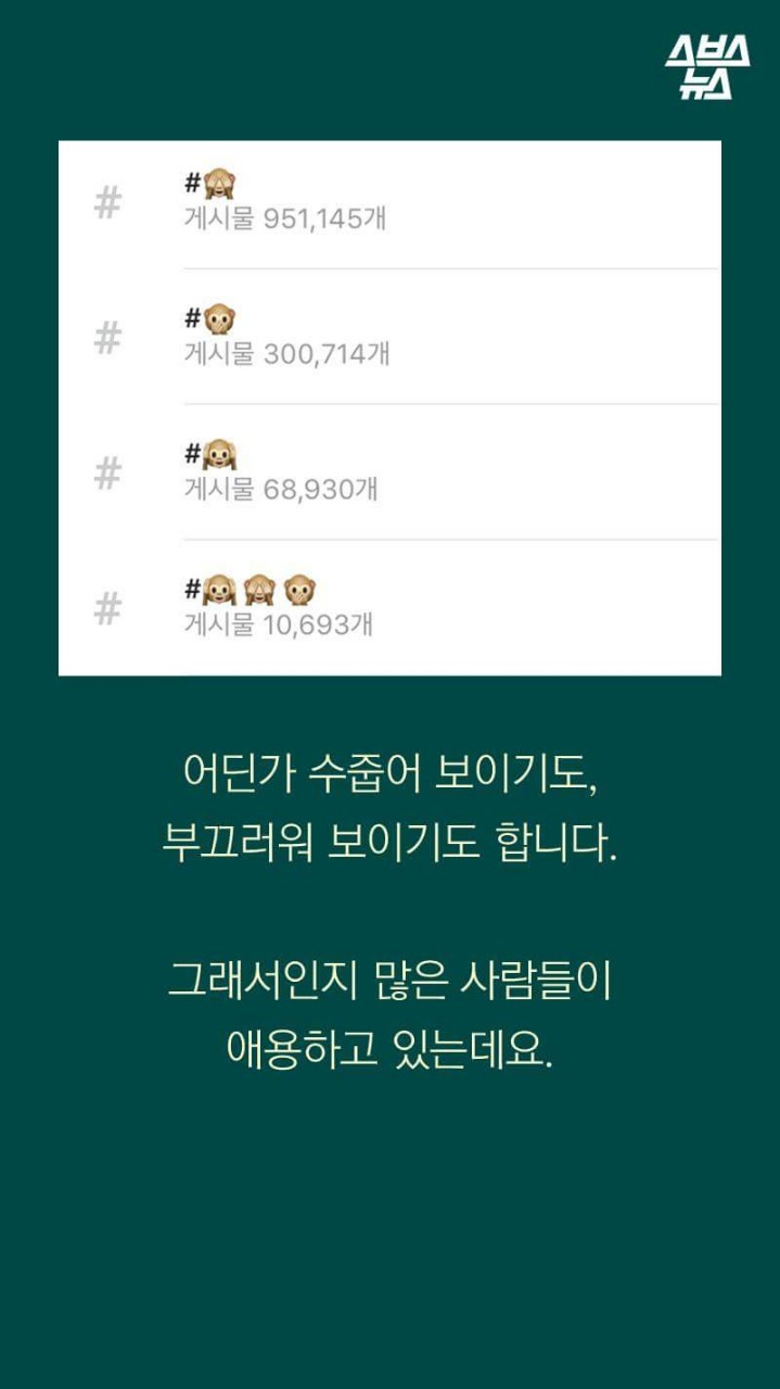 🙊🙉🙈 이원숭이 이모티콘에 심오한 뜻이.. | 인스티즈