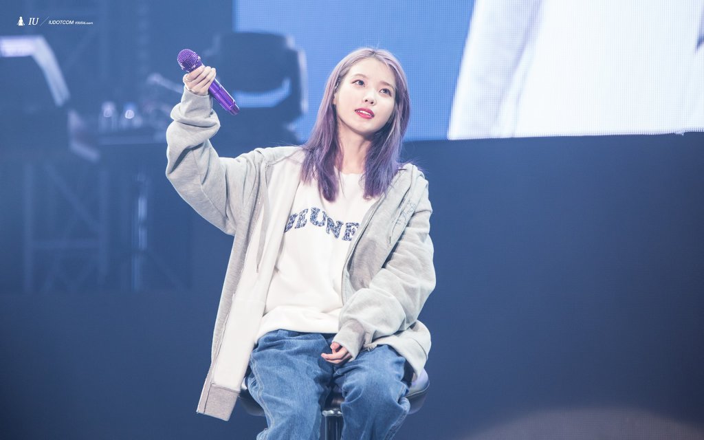 보라색 머리 아이유.jpg | 인스티즈
