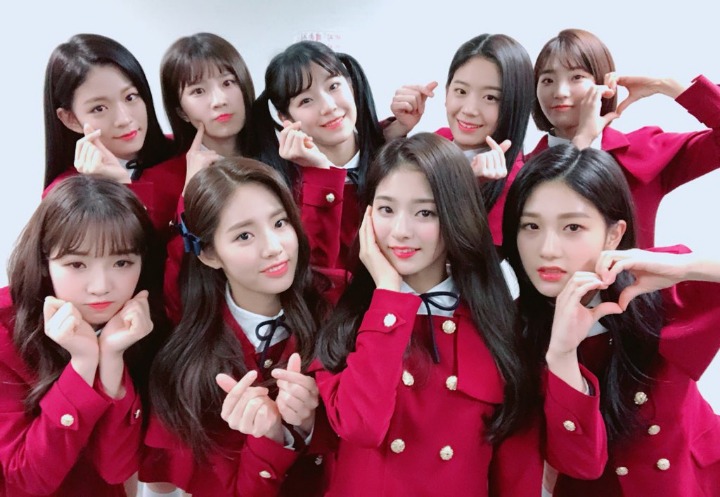 프로미스나인 음악방송 후 찍은 사진들 | 인스티즈