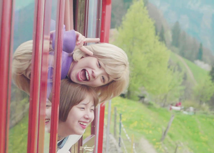 장난을 잘 치는 트와이스 .gif | 인스티즈