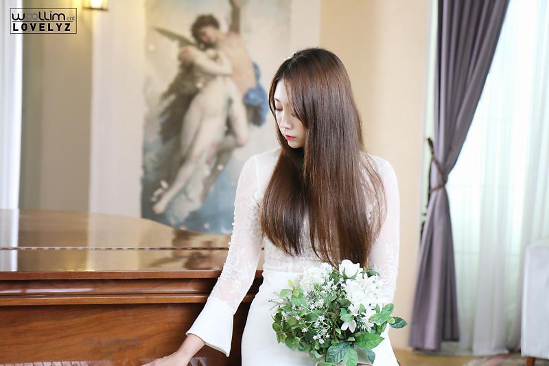러블리즈 지수의 웨딩포토 설정샷.jpg | 인스티즈