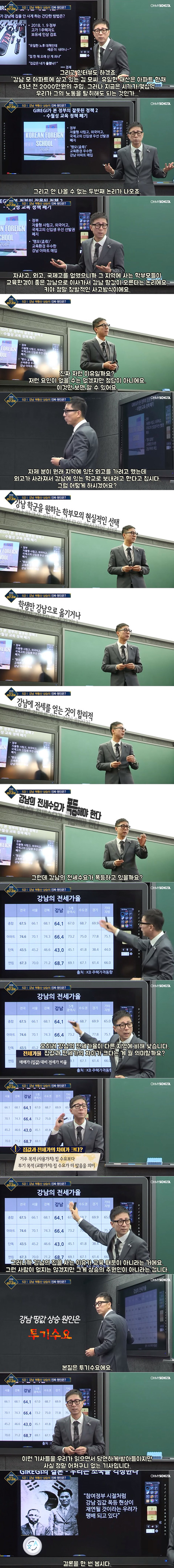 최진기가 설명하는 강남 부동산 가격이 오르는 이유.jpg | 인스티즈