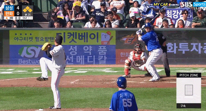 추석 맞이 크보 삼중살 플레이.gif | 인스티즈